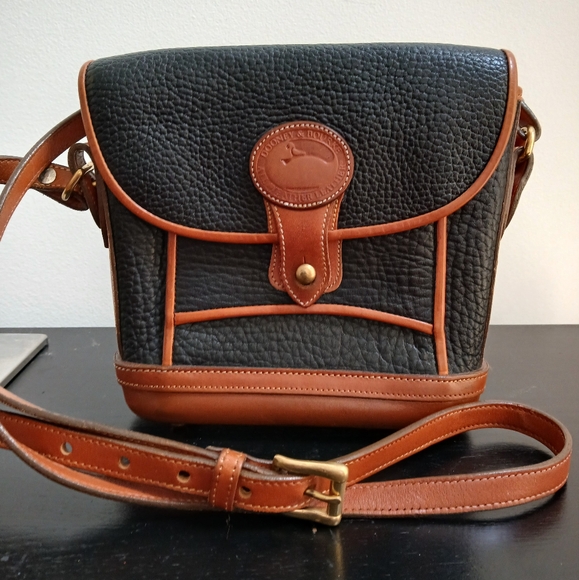 Dooney & Bourke Handbags - 💥VINTAGE DOONEY and BOURKE Mini Dover Crossbody Bag Pebbled Leather Made In USA